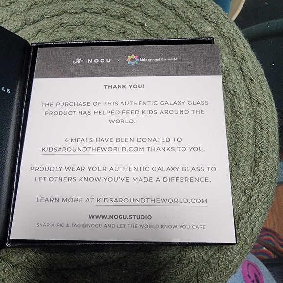 Nogu Beaded Mermaid Galaxy Glass Bracelet - Picture 8 of 14